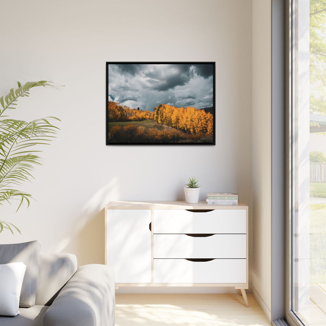 Courage | Framed Matte Canvas Art Print | Elemental Escape Collection