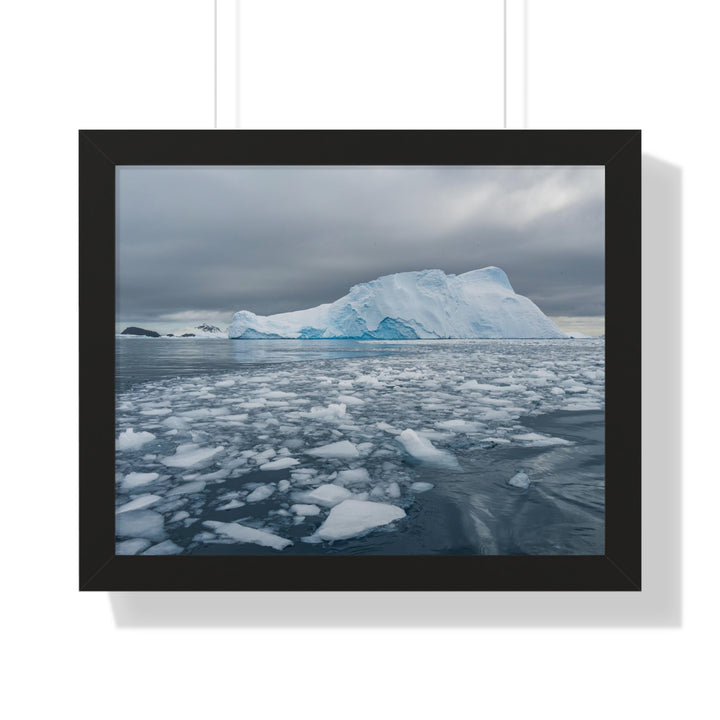 Lane of Ice - Framed Print