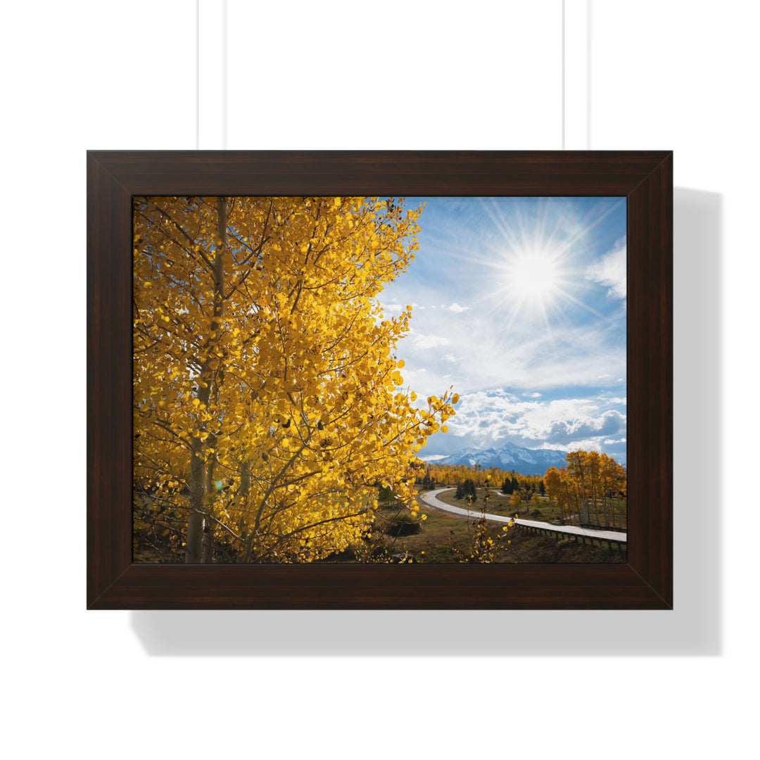 Golden Sunshine - Framed Print