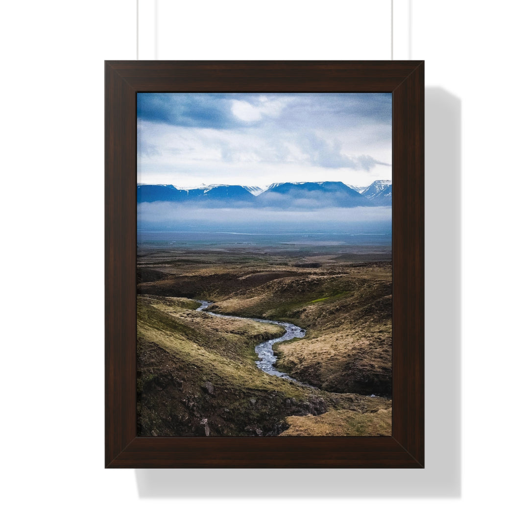The Fog Approaches - Framed Print