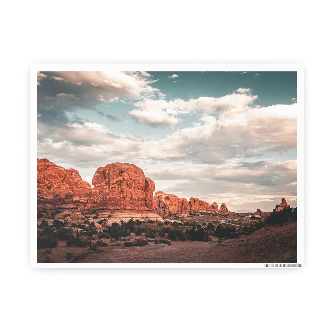 Desert - Scenic Photo Art Poster, Nature Wall Decor, Home Aesthetic, Gift for Nature Lovers, Boho Interior Design