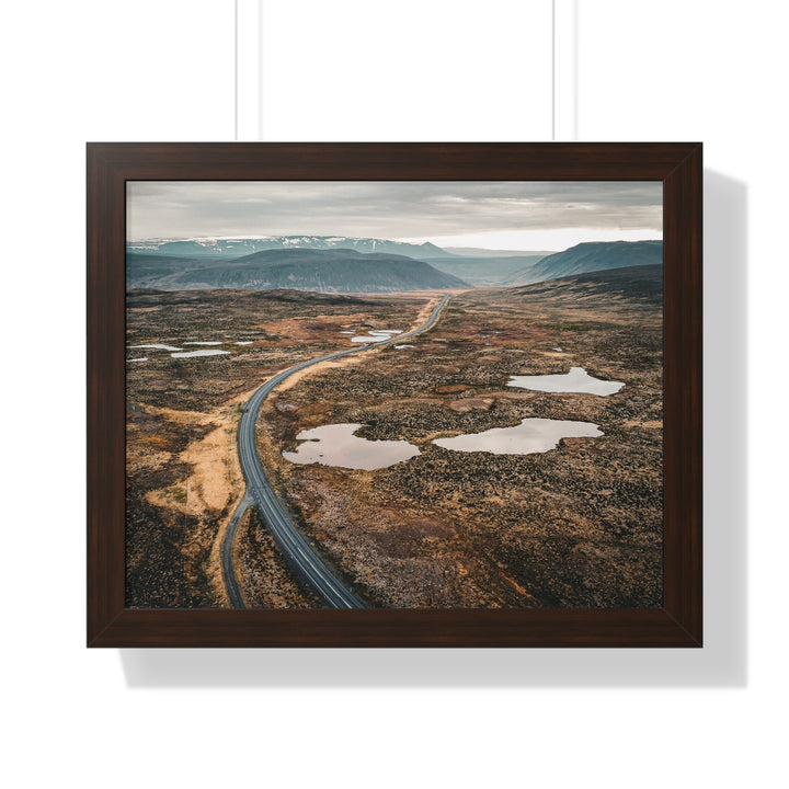 A Road Worth Traveling | Freedom | Framed Print | Elemental Escape Collection