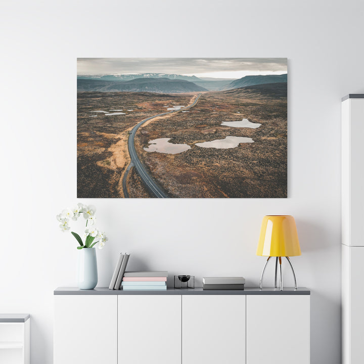 A Road Worth Traveling | Freedom | Matte Canvas Art Print | Elemental Escape Collection