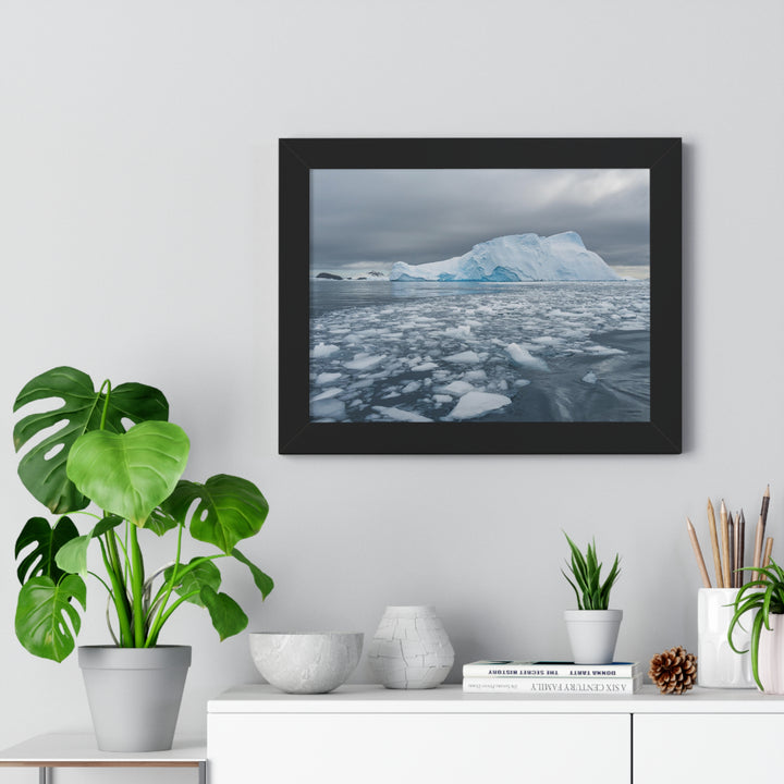 Lane of Ice - Framed Print
