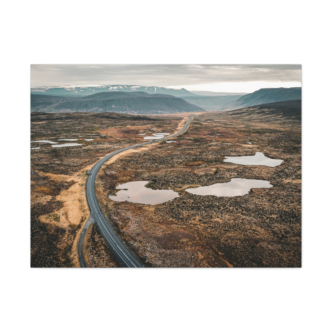 A Road Worth Traveling | Freedom | Matte Canvas Art Print | Elemental Escape Collection