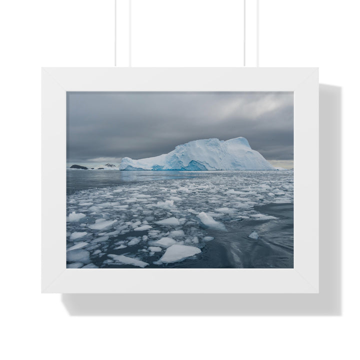 Lane of Ice - Framed Print