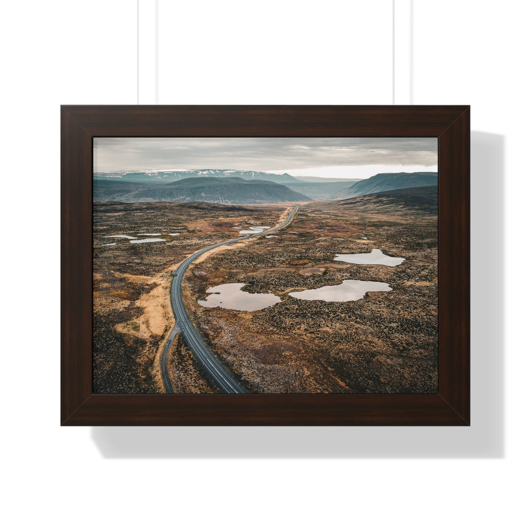A Road Worth Traveling | Freedom | Framed Print | Elemental Escape Collection