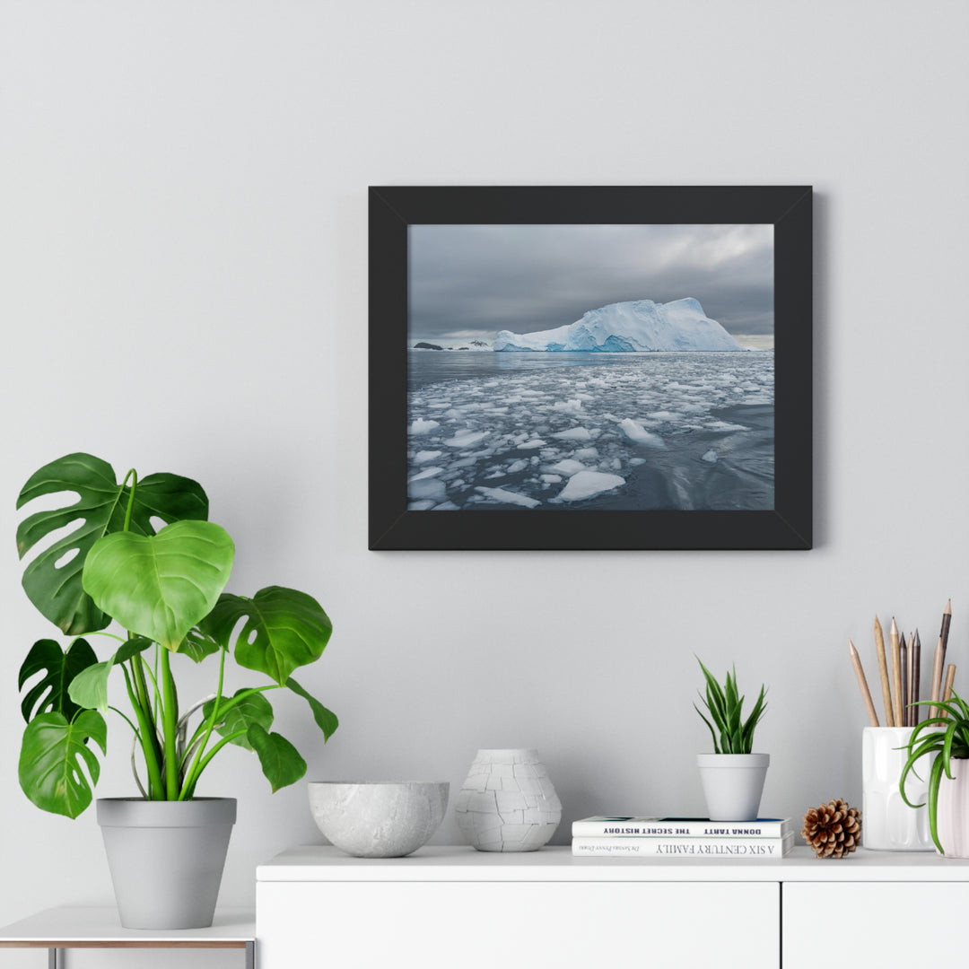 Lane of Ice - Framed Print