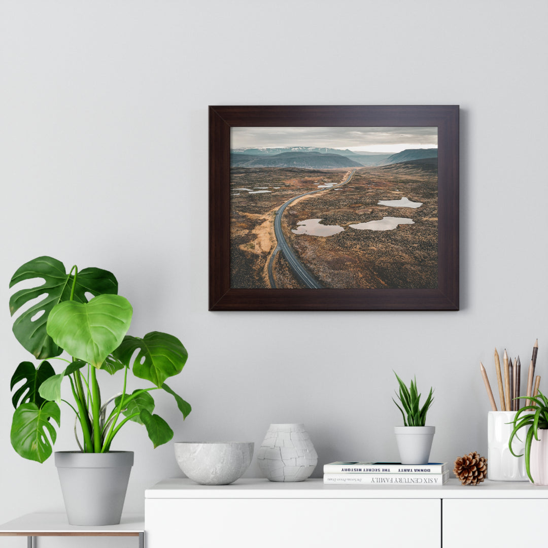 A Road Worth Traveling | Freedom | Framed Print | Elemental Escape Collection