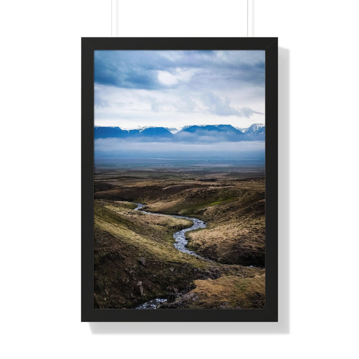 The Fog Approaches - Framed Print