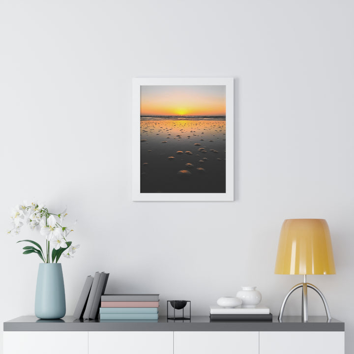 Burrows at Sunrise - Framed Print