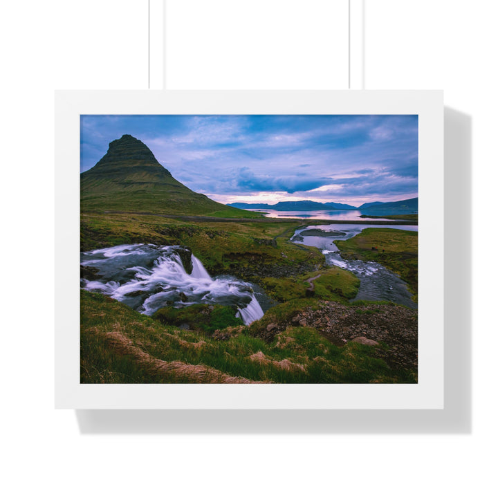 An Icelandic Sunset - Framed Print