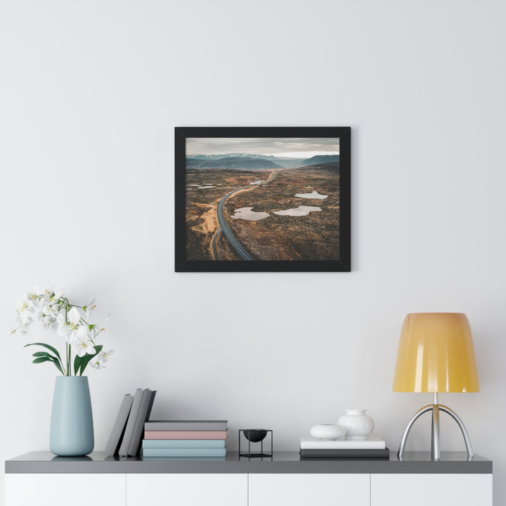 A Road Worth Traveling | Freedom | Framed Print | Elemental Escape Collection