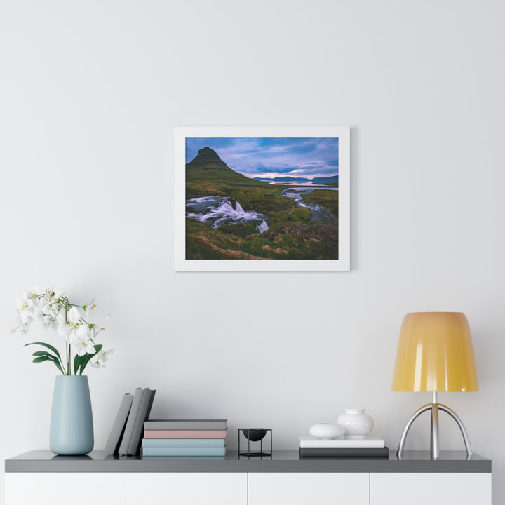 An Icelandic Sunset - Framed Print