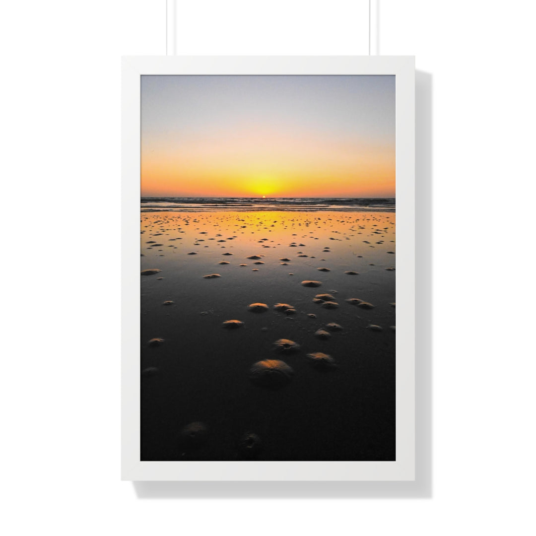 Burrows at Sunrise - Framed Print