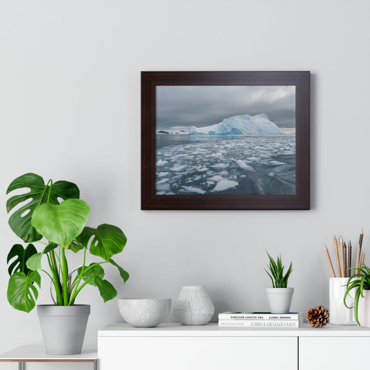 Lane of Ice - Framed Print