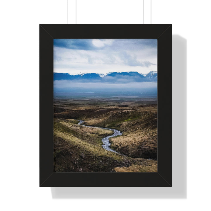 The Fog Approaches - Framed Print