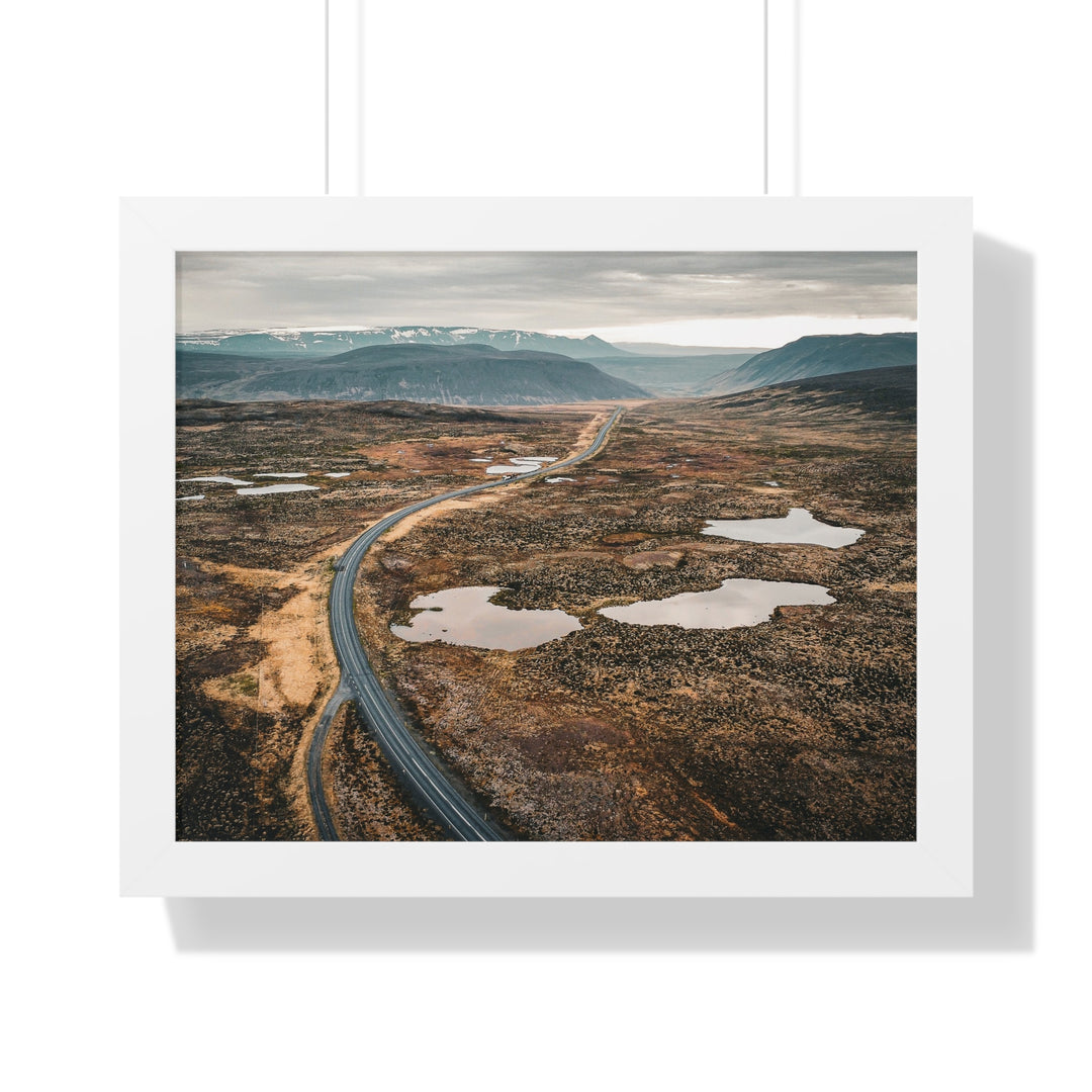 A Road Worth Traveling | Freedom | Framed Print | Elemental Escape Collection