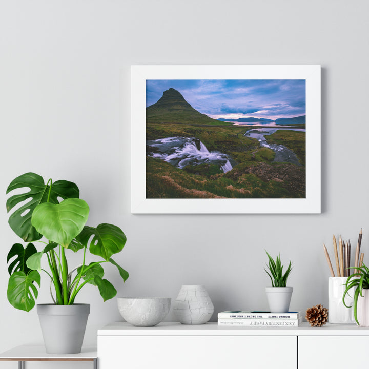 An Icelandic Sunset - Framed Print