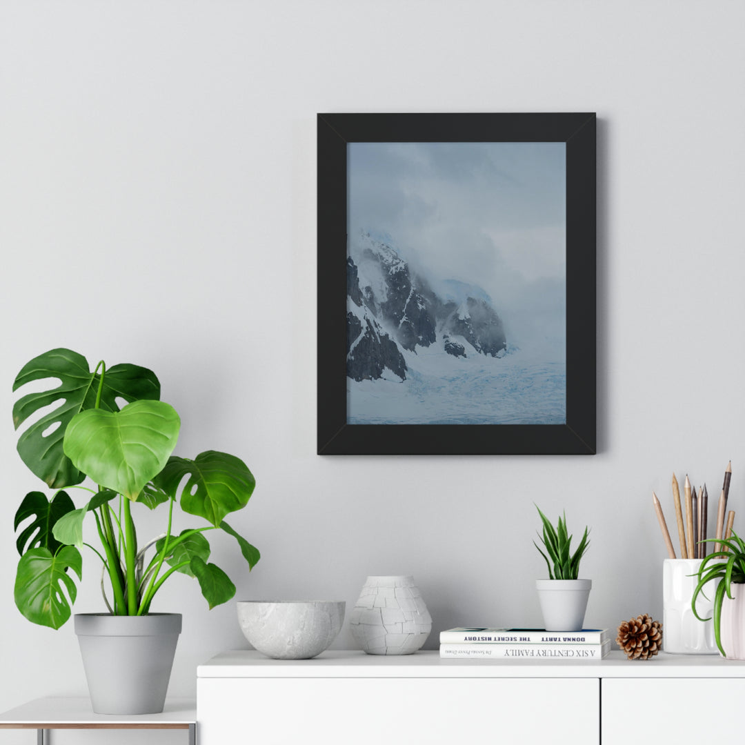 The Mist Descends - Framed Print