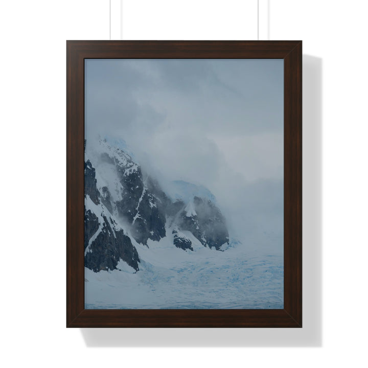 The Mist Descends - Framed Print