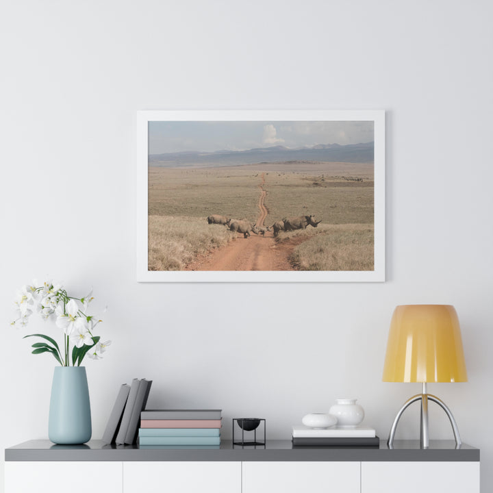 Conservation Success Family - Framed Print