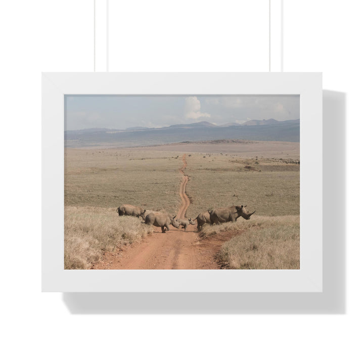 Conservation Success Family - Framed Print