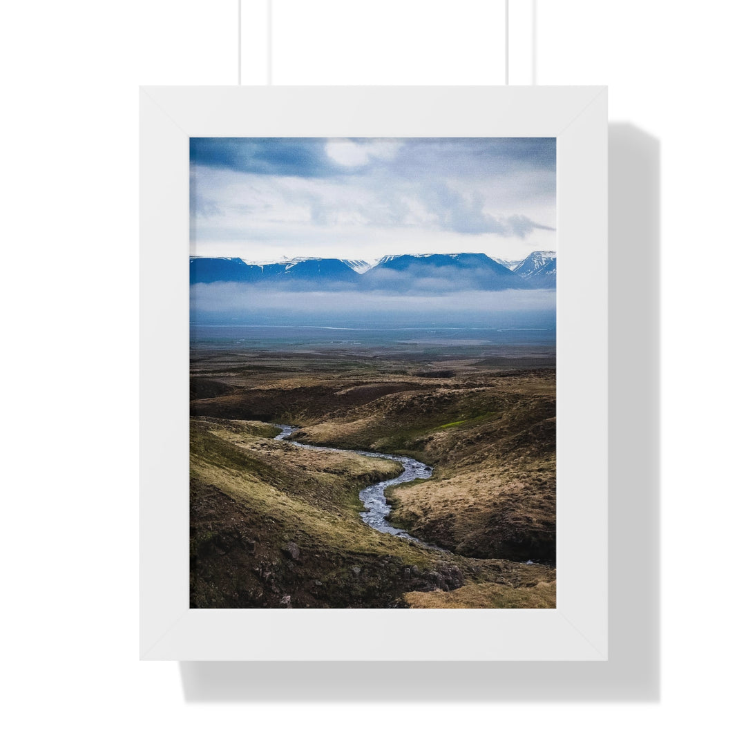 The Fog Approaches - Framed Print