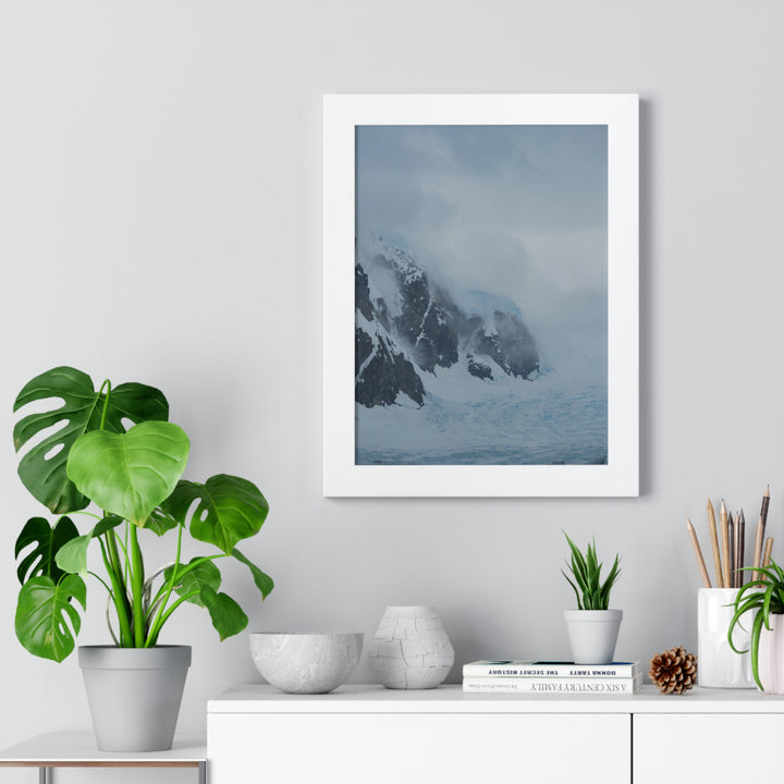 The Mist Descends - Framed Print