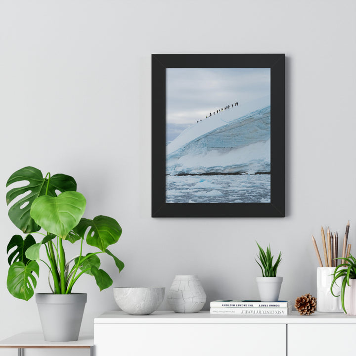 Preparing for the Climb - Framed Print