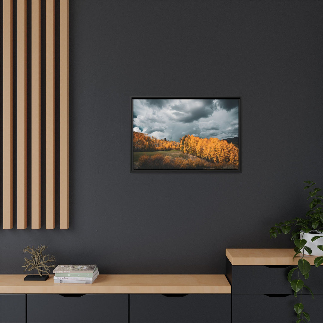 Courage | Framed Matte Canvas Art Print | Elemental Escape Collection