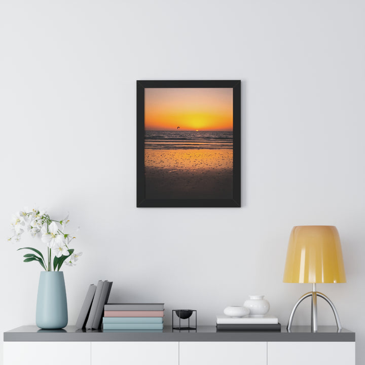 Sunrise on the Sea - Framed Print