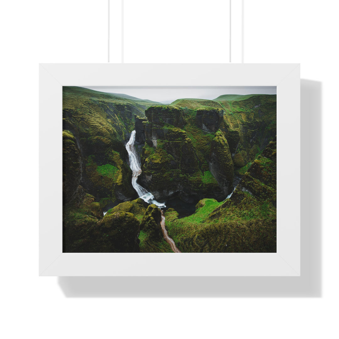 A Green Dream - Framed Print