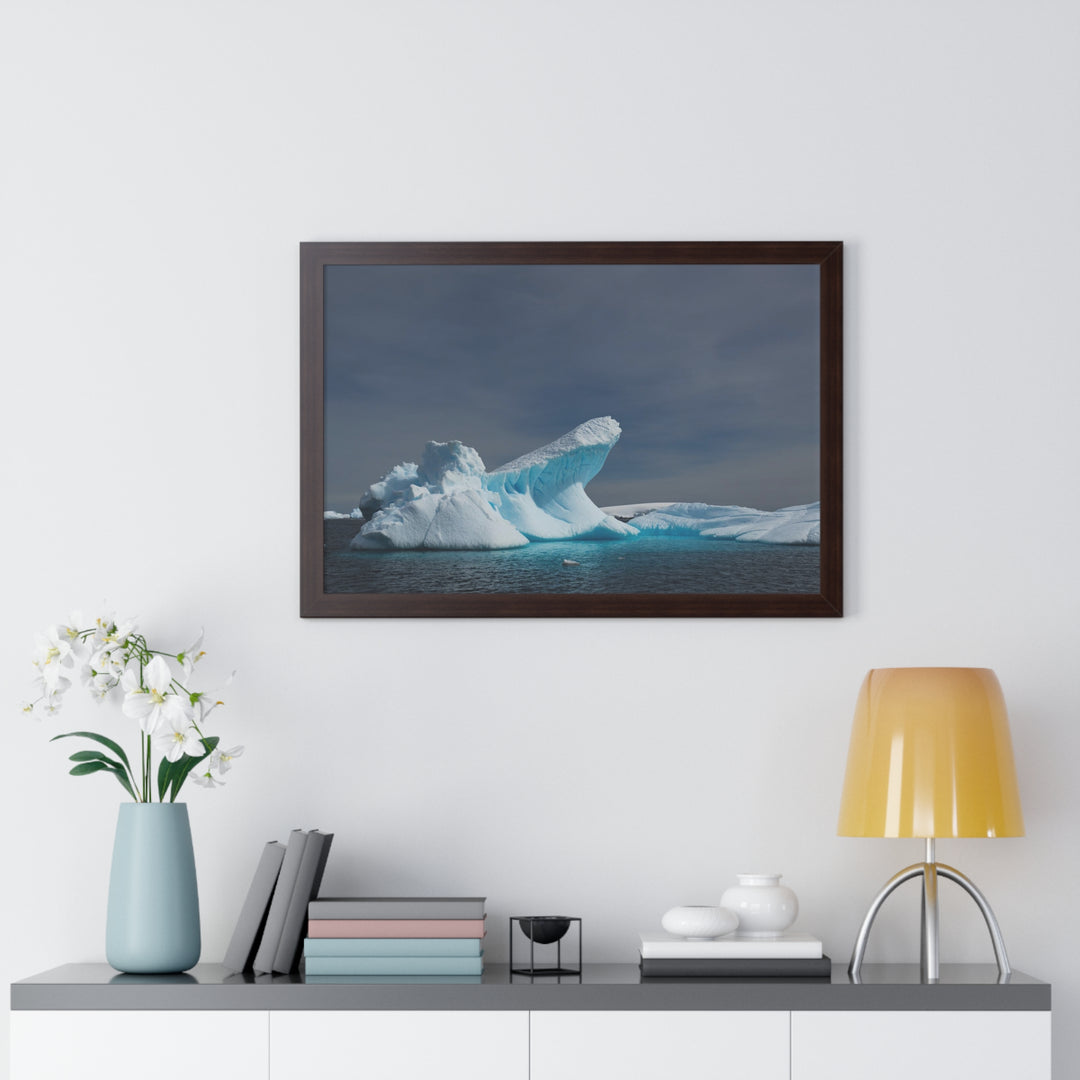 The Angles of an Iceberg - Framed Print