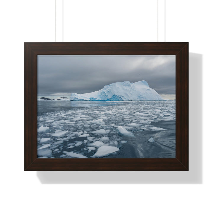 Lane of Ice - Framed Print
