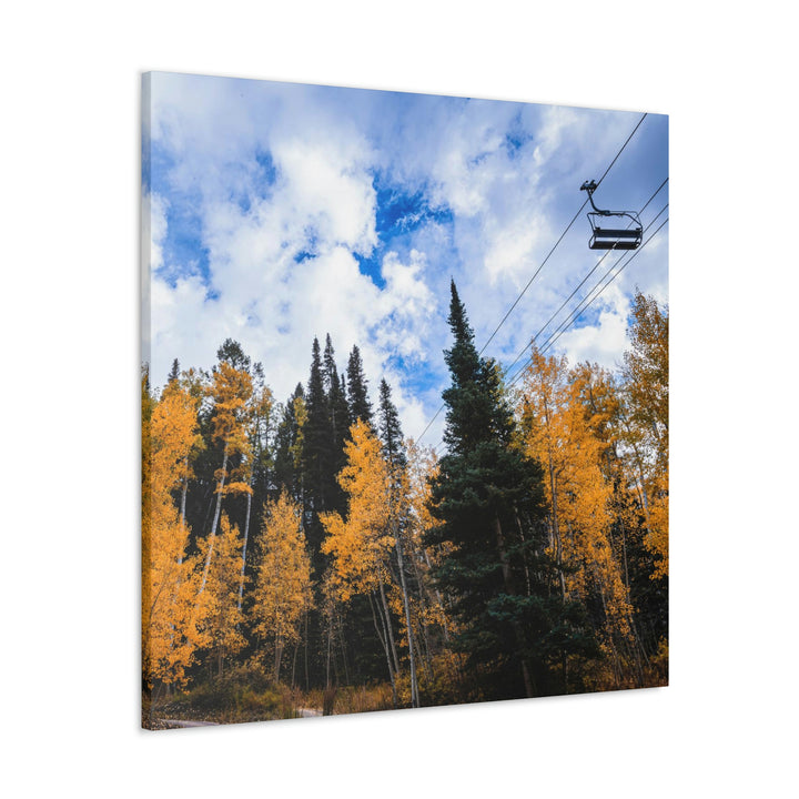 Chairlift in Suspension - Canvas