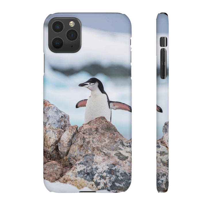 Stretched Penguin - Phone Case