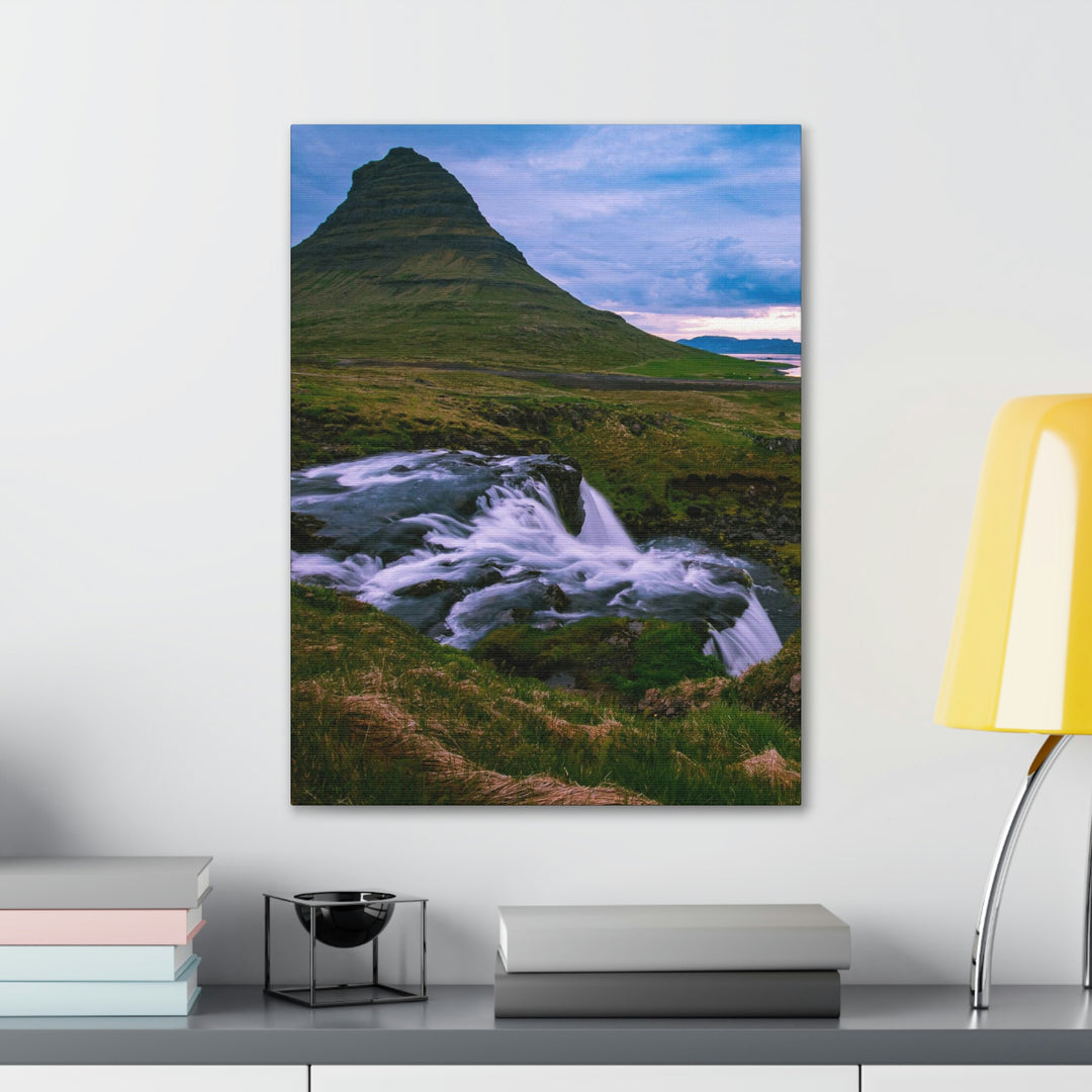 An Icelandic Sunset - Canvas