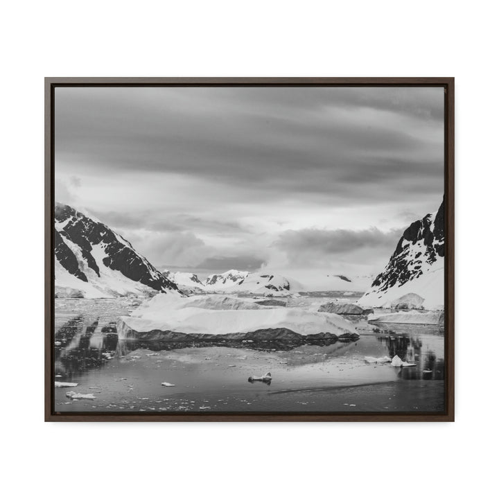 A Still Day in Black and White - Canvas with Frame