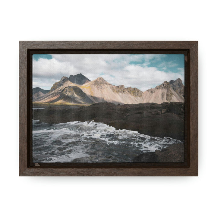 Crashing Sea - Canvas with Frame