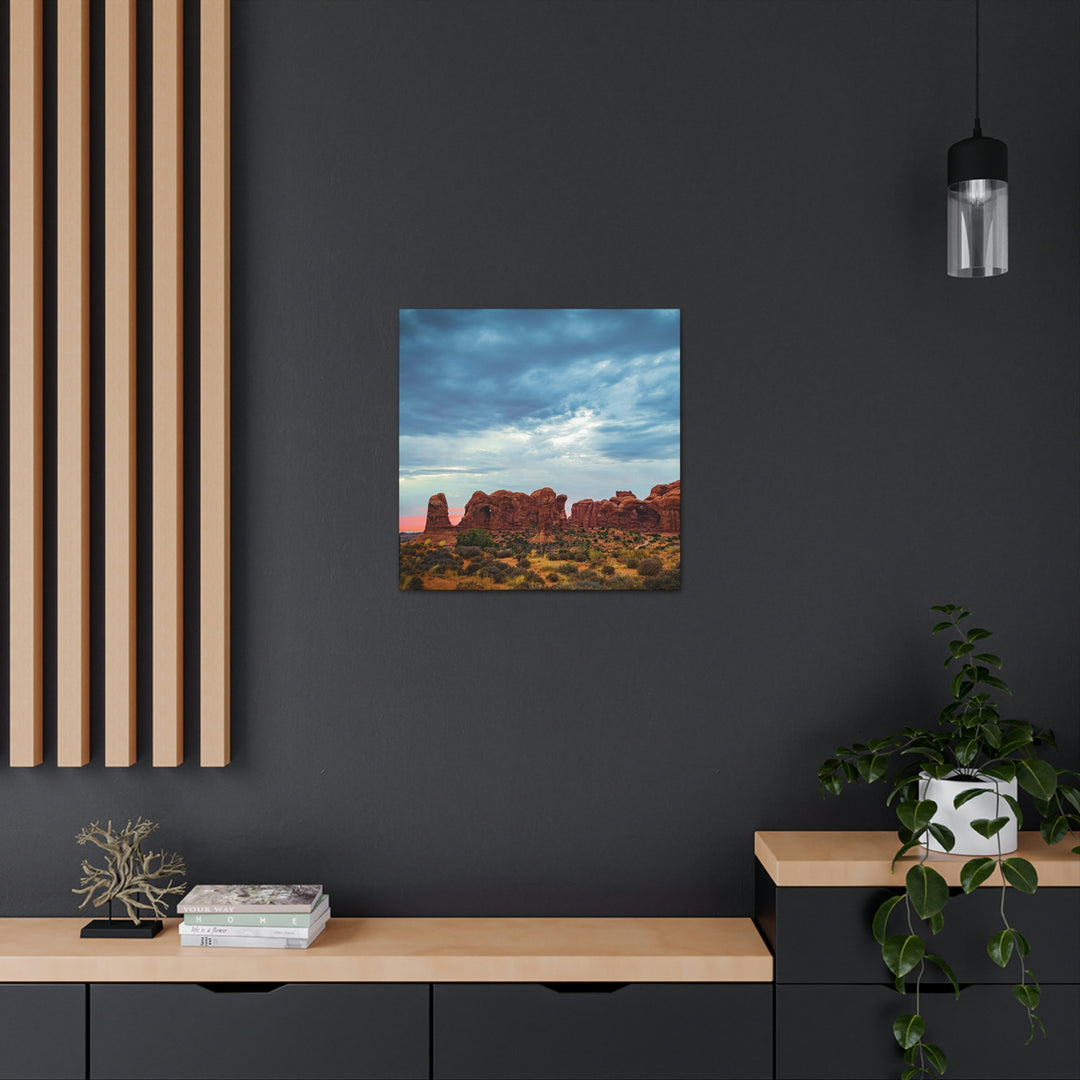 Arches at Sunset - Canvas