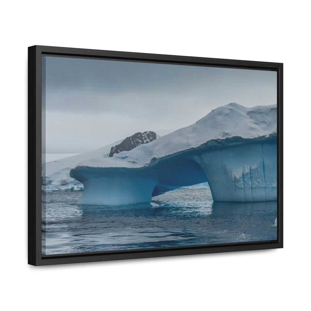 Textured Ice - Canvas with Frame