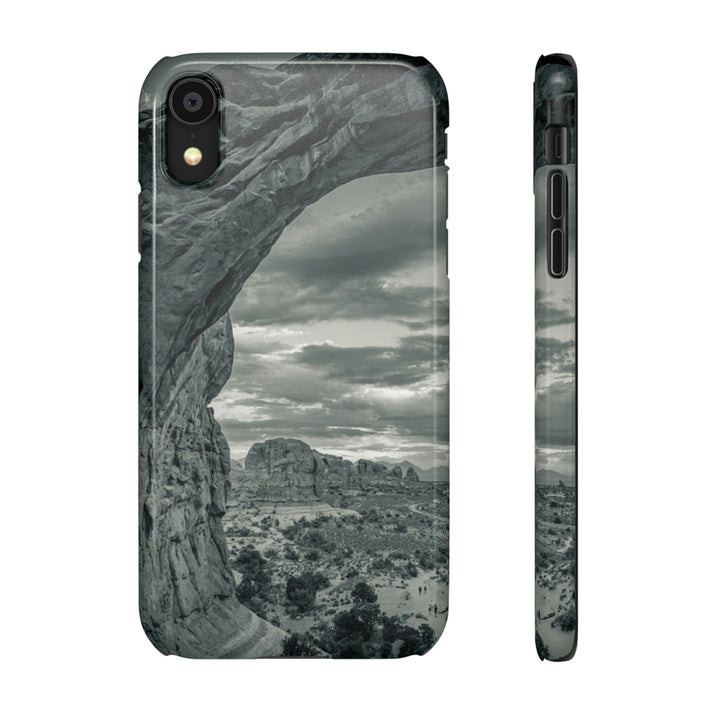 Natural Frames Part 2 in Black and White - Phone Case