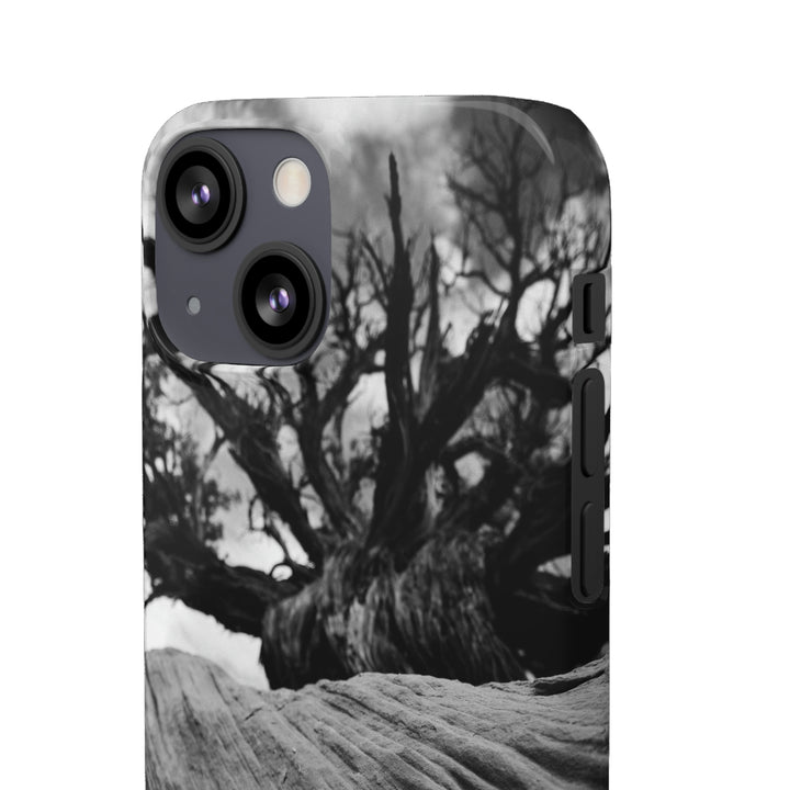 Desert Reach in Black and White - Phone Case