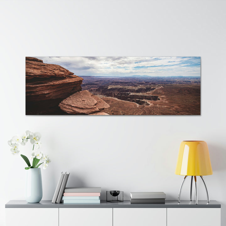 The Canyon Below - Canvas