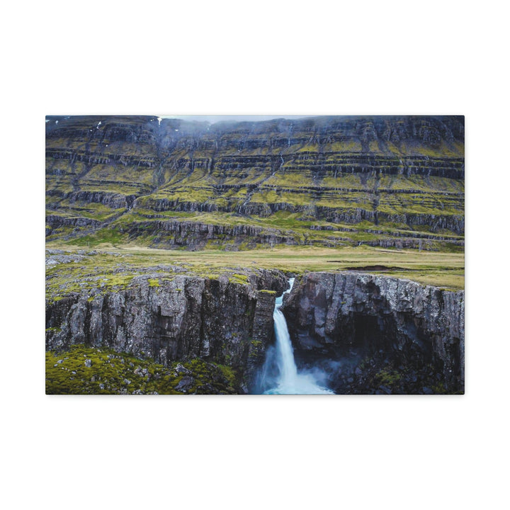 A Remote Waterfall - Canvas