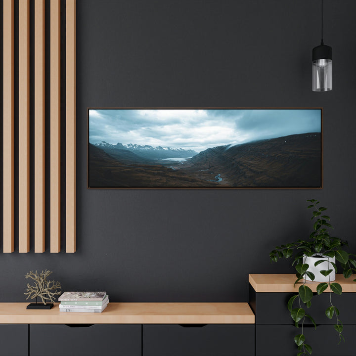 Icelandic Scene - Canvas with Frame