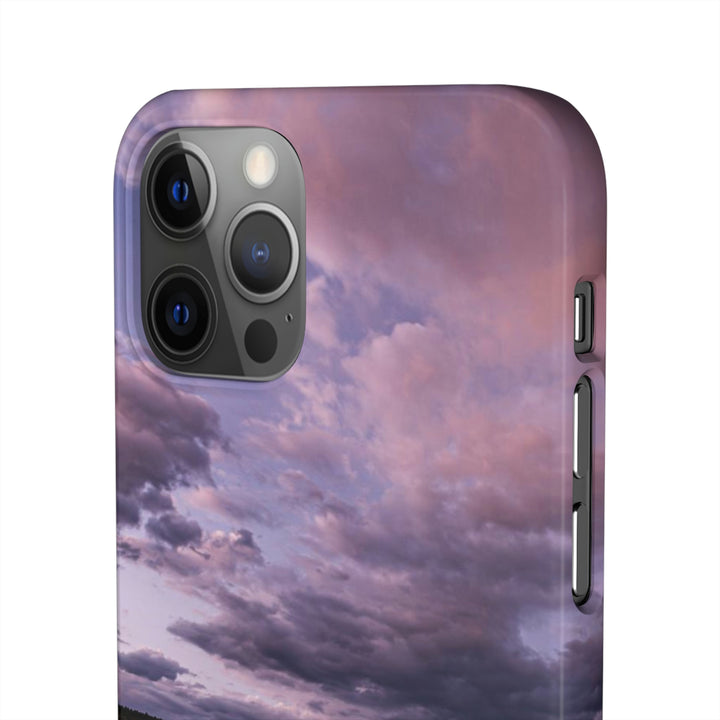 Painted Wall at Sunset Part 3 - Phone Case