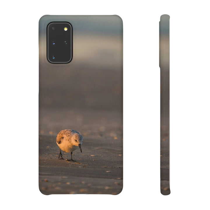 Feeding Sanderling - Phone Case