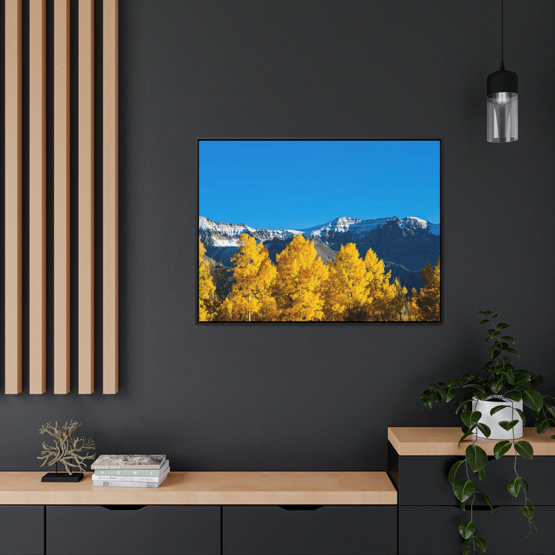 Golden Glow - Canvas with Frame